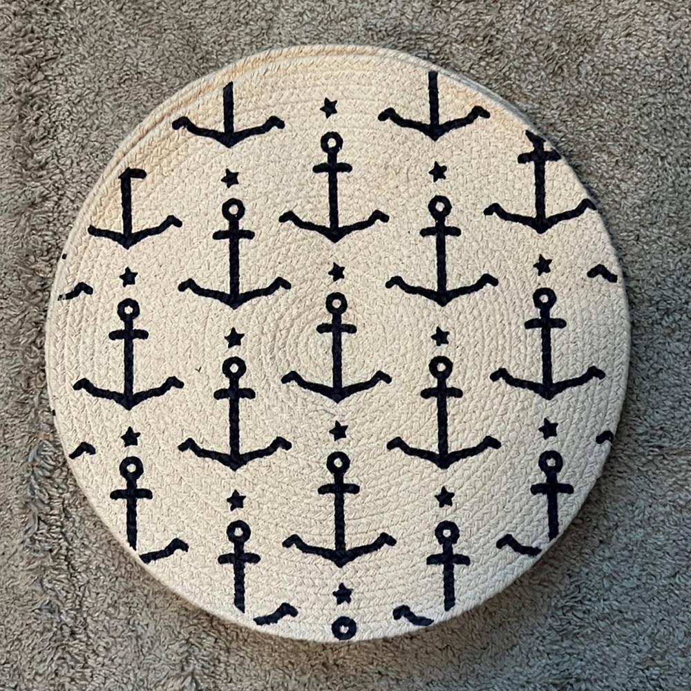 Set of 4 New Anchor Woven Placements - 15” Diameter